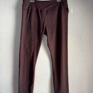 LA image size 2X leggings with yoga waistband